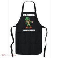 Dabbing Leprechaun Apron thumb 0