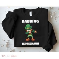 Dabbing Leprechaun Sweatshirt thumb 2