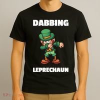 Dabbing Leprechaun T-Shirt thumb 3
