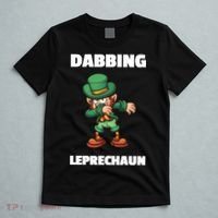 Dabbing Leprechaun T-Shirt thumb 5