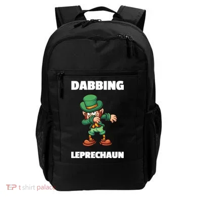 Dabbing Leprechaun Backpack