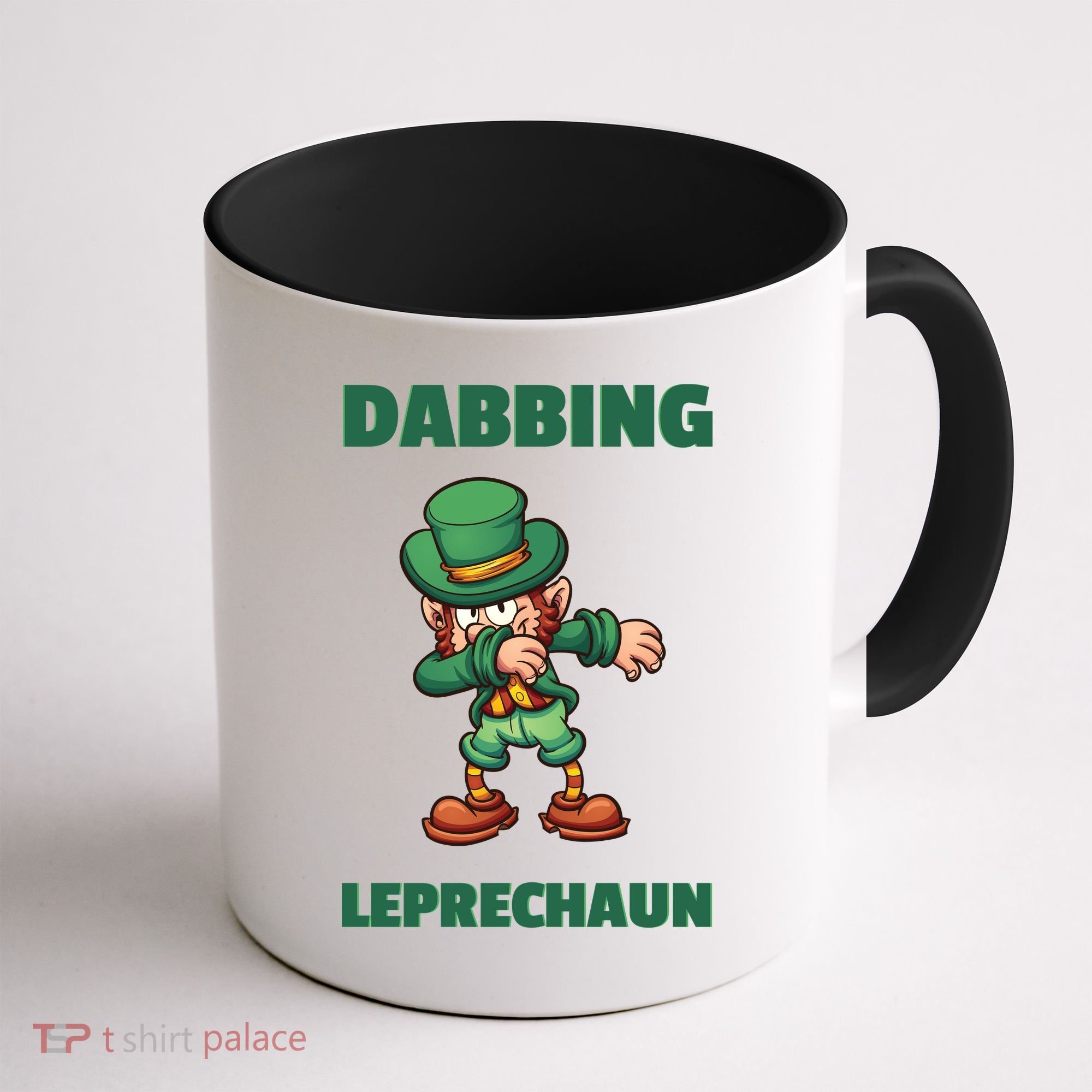 Dabbing Leprechaun Coffee Mug