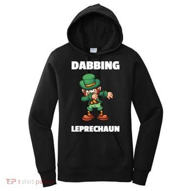 Dabbing Leprechaun Women's Hoodie
