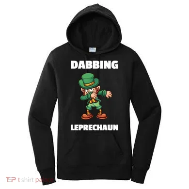 Dabbing Leprechaun Women's Hoodie