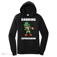 Dabbing Leprechaun Women's Hoodie thumb 0