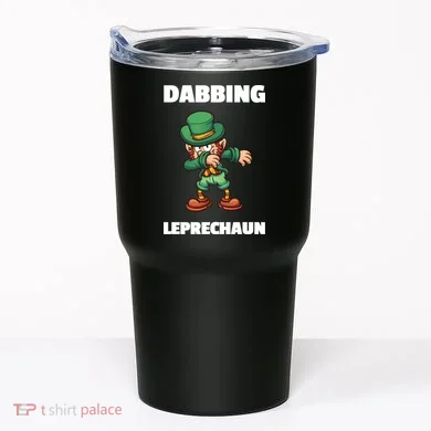 Dabbing Leprechaun Tumbler