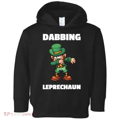 Dabbing Leprechaun Toddler Hoodie