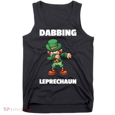 Dabbing Leprechaun Tank Top