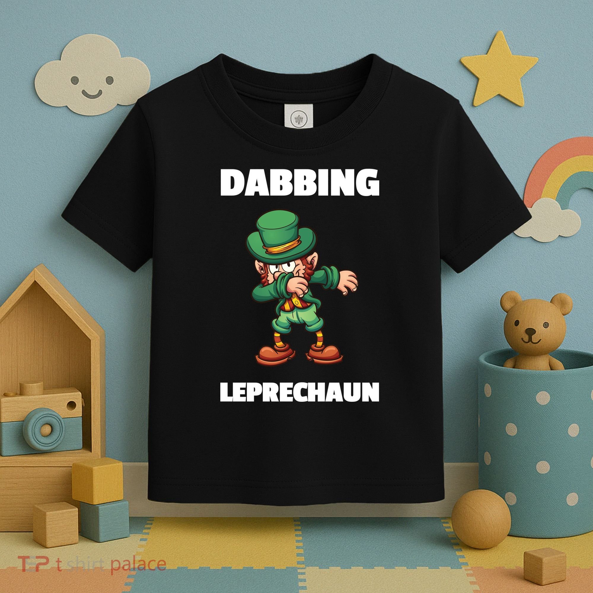 Dabbing Leprechaun Toddler T-Shirt