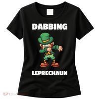 Dabbing Leprechaun Women's T-Shirt thumb 0