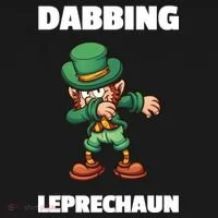 Dabbing Leprechaun Women's T-Shirt thumb 6