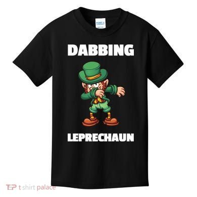 Dabbing Leprechaun Kids T-Shirt
