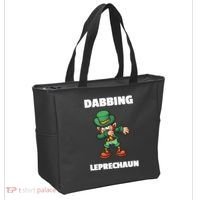 Dabbing Leprechaun Tote Bag thumb 2