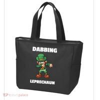 Dabbing Leprechaun Tote Bag thumb 3