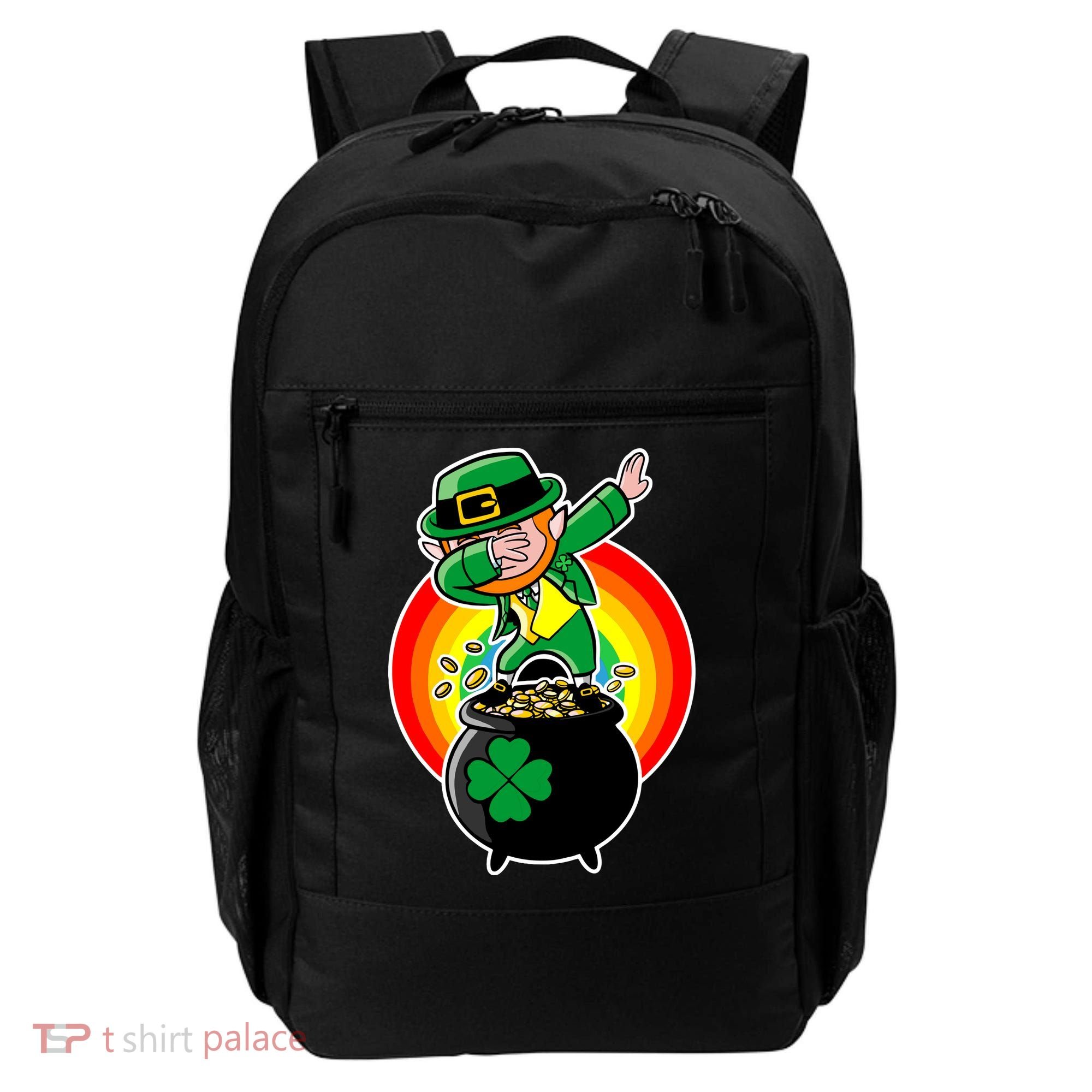 Dabbing Leprechaun Funny Irish Dab St. Patrick's Day Backpack