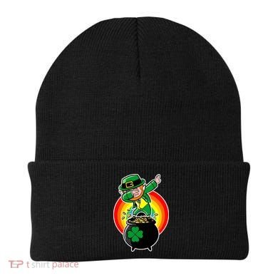 Dabbing Leprechaun Funny Irish Dab St. Patrick's Day Beanie