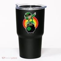 Dabbing Leprechaun Funny Irish Dab St. Patrick's Day Tumbler thumb 0