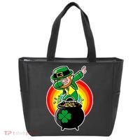 Dabbing Leprechaun Funny Irish Dab St. Patrick's Day Tote Bag thumb 0