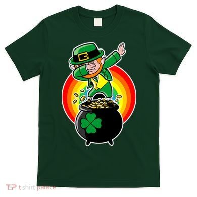 Dabbing Leprechaun Funny Irish Dab St. Patrick's Day T-Shirt