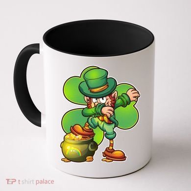 Dabbing Leprechaun Pot Of Gold Coffee Mug