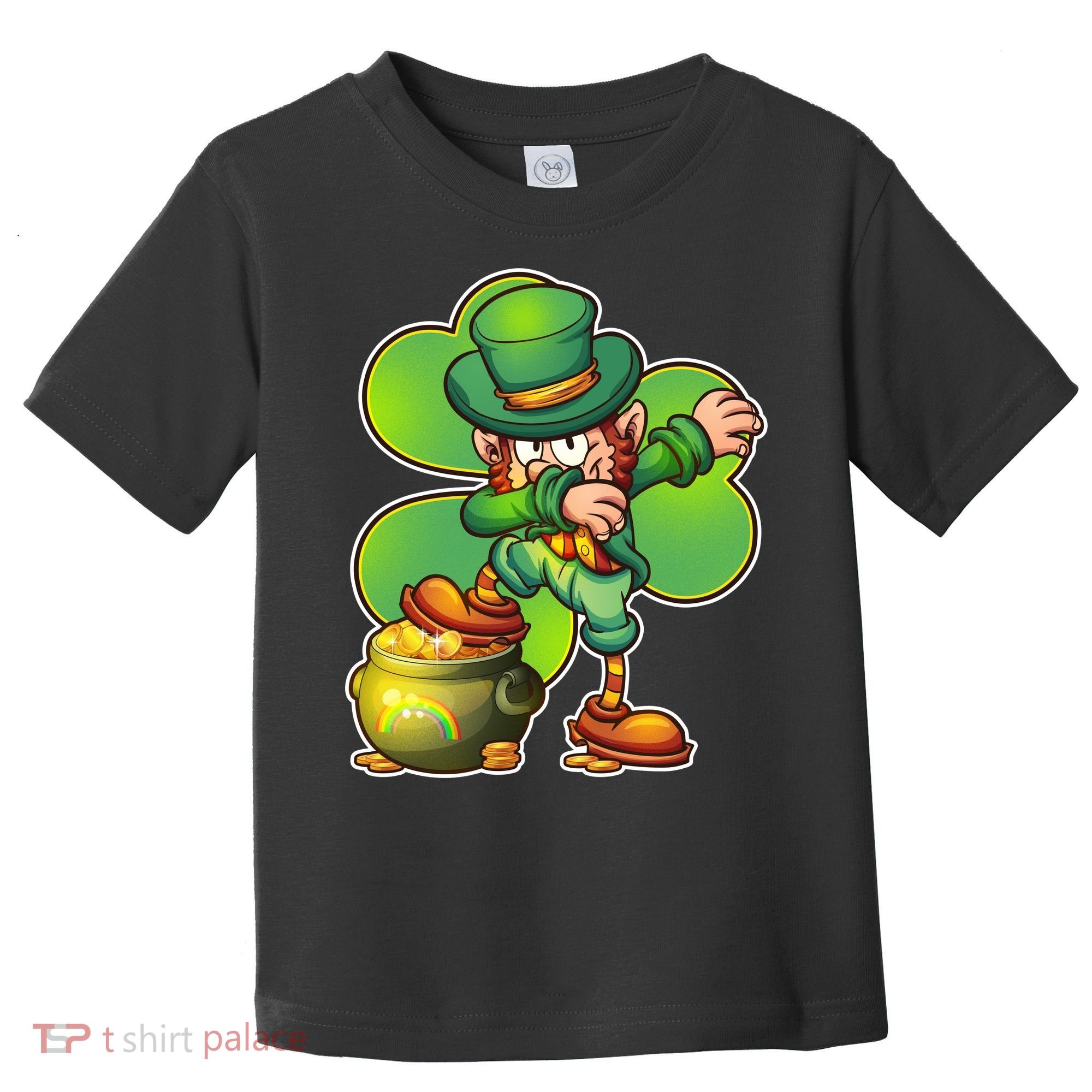 Dabbing Leprechaun Pot Of Gold Toddler T-Shirt