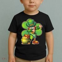 Dabbing Leprechaun Pot Of Gold Toddler T-Shirt thumb 2