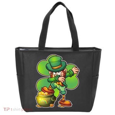 Dabbing Leprechaun Pot Of Gold Tote Bag