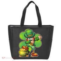 Dabbing Leprechaun Pot Of Gold Tote Bag thumb 0