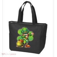 Dabbing Leprechaun Pot Of Gold Tote Bag thumb 3