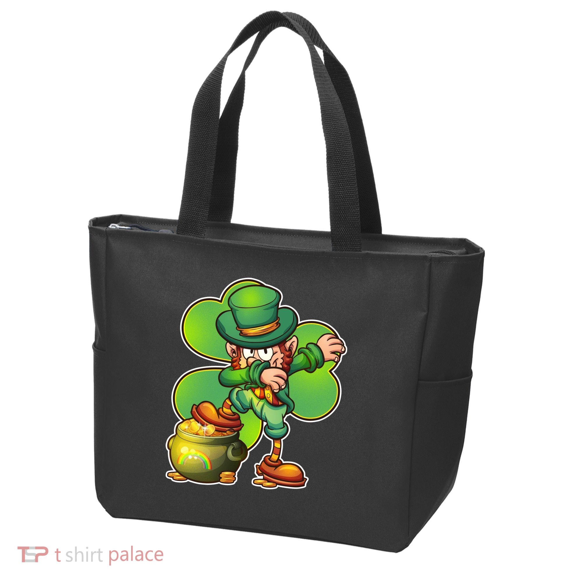 Dabbing Leprechaun Pot Of Gold Tote Bag