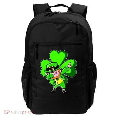 Dabbing Leprechaun St. Patrick's Day Clover Backpack