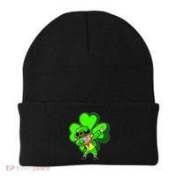 Dabbing Leprechaun St. Patrick's Day Clover Beanie thumb 0