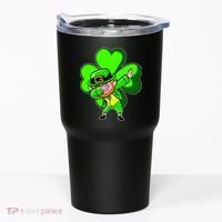 Dabbing Leprechaun St. Patrick's Day Clover Tumbler thumb 0