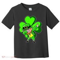 Dabbing Leprechaun St. Patrick's Day Clover Toddler T-Shirt thumb 0