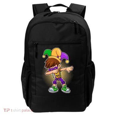 Dabbing Mardi Gras Jester Backpack