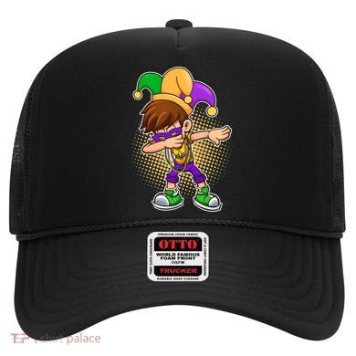 Dabbing Mardi Gras Jester Hat