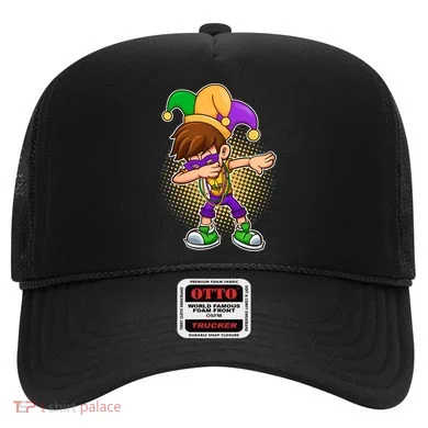 Dabbing Mardi Gras Jester Hat