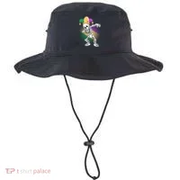 Dabbing Mardi Gras Skeleton Bucket Hat thumb 0