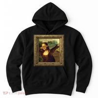 Dabbing Mona Lisa Hoodie thumb 0