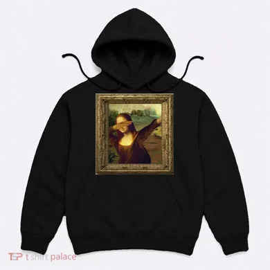 Dabbing Mona Lisa Hoodie