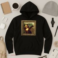 Dabbing Mona Lisa Hoodie thumb 3