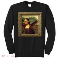 Dabbing Mona Lisa Sweatshirt thumb 0