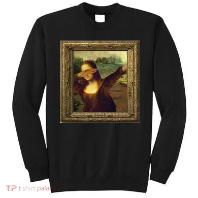 Dabbing Mona Lisa Sweatshirt