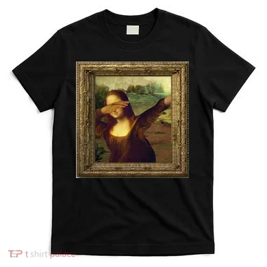 Dabbing Mona Lisa T-Shirt