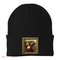 Dabbing Mona Lisa Beanie thumb 0