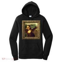 Dabbing Mona Lisa Women's Hoodie thumb 0