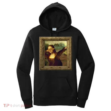 Dabbing Mona Lisa Women's Hoodie