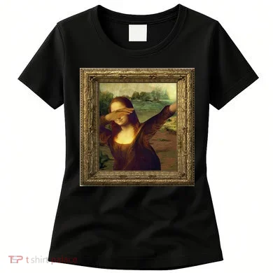 Dabbing Mona Lisa Women's T-Shirt