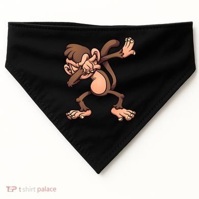 Dabbing Monkey USA-Made Doggie Bandana