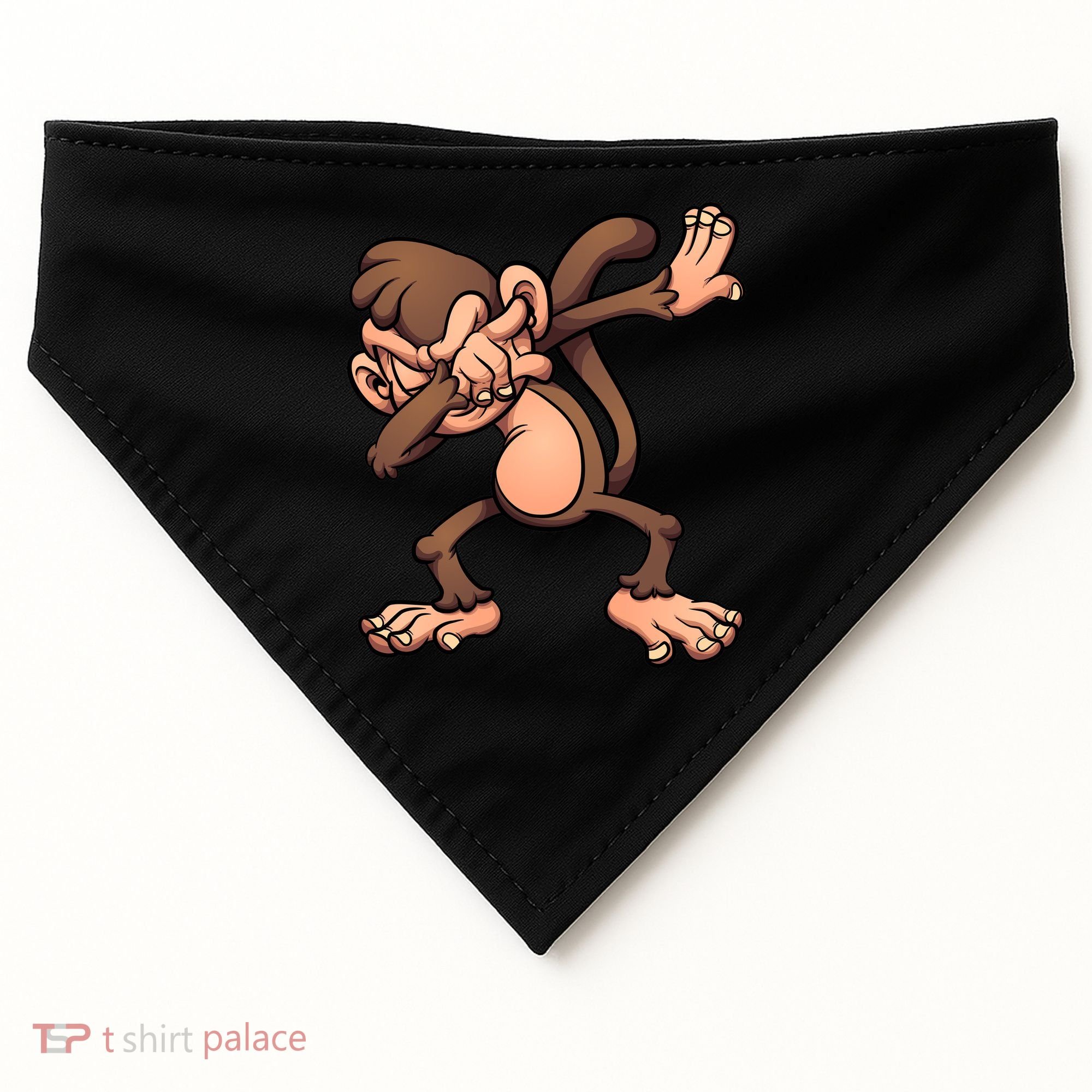 Dabbing Monkey USA-Made Doggie Bandana
